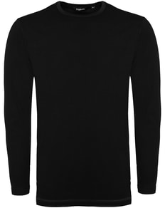 Bigdude Long Sleeve Thermal T-Shirt Black